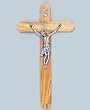 Wall Crucifix - Olive Wood - IMPORTED FROM ITALY