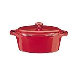 Review Innova 26132 / IInnova Color Cast Porcelain-Enameled Cast-Iron 7-Quart Oval Roaster, Red