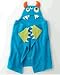 Hooded Baby/Toddler Bath Towel & Mitten-Monster