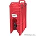CAMBRO: Hot Red 4.75 Gal. Insulated Beverage Container, 500LCD-158