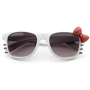 Hello Kitty Bow Whiskers Sunglasses with Rhinestones 5 Colors