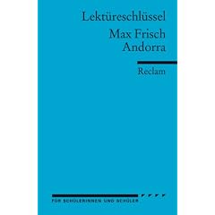 Max Frisch: Andorra. Lekt�reschl�ssel