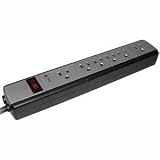 CyberPower 615 6-Outlet Surge Suppressor - 900 Joules 15A EMI/RFI Right-angle