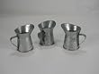 3 pc Set Galvanized Miniature Pitchers