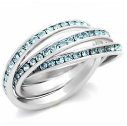 Jewelry Aquamarine Swarovski Eternity Ring 31HmNj6xk5L Jewelry Aquamarine Swarovski Eternity Ring