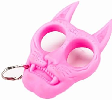 HHL Mini Tiger Keyrings Emergency Survival Tool fits perfectly in the palm of your hand (Pink)