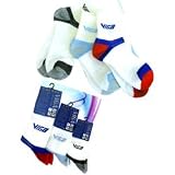 Viga Uni Running Sock (Size: 3-6) (Colour: White / Sky / Sky )