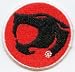 Thundercats Cartoon Patch 1.5 Black Cat Logo - RARE!