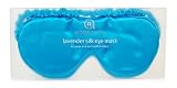 Luxurious Lavender Filled Silk Eye Mask - Blue