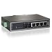 4-PORT Poe Sc Fiber Switch