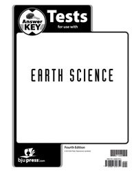 Earth Science 4th Edition Tests Answer Key, by Bob Jones University Press