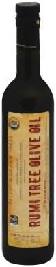 Rumi Tree Organic Olive Oil 1/2 Lt (17 Oz) Cold Pressed Extra Virgin Fair Trade From Palestine (Pack of 6)