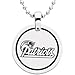 NFL New England Patriots Logo Disc Pendant w/chain