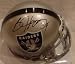 Bo Jackson Autographed/Hand Signed Oakland Raiders Replica Mini Helmet