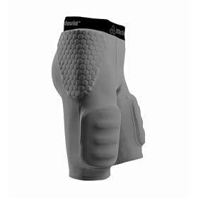 Buy McDavid Youth Padded Football Shorts with Cup Pocket