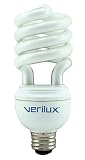 Verilux CFS3WVLX 3 Way Compact Spiral Global Cooling Natural Spectrum Fluorescent Bulbs, Single Pack