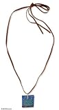 Necklace, 'Lucky Frog'