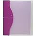 Itoya Letter Size Pop-Up Easel Profolio for 8.5 x 11", Fuchsia