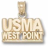 Army Black Knights USMA Westpoint Pendant - 10KT Gold Jewelry
