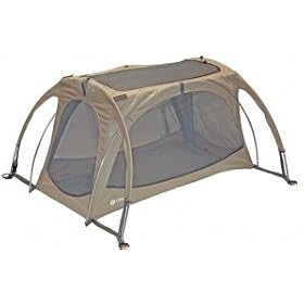 LittleLife Arc -4 Travel Cot Stone