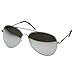 zeroUV - Large Metal Aviators Mirrored Aviator Sunglasses