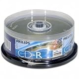 Philips 25pk 52x LightScribe CDR