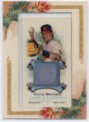 2006 Topps Allen and Ginter Relics #VM Victor Martinez JSY - Cleveland Indians (Piece of Authentic Game Used Jersey) (Baseball Cards)