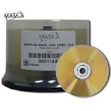 MAM-A 74 min Gold Audio Master in Cake Box (50-pack Spindle)