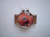 1" Babe & St. Louis Rams Tattoo Golf Ball Marker Venchinni c167