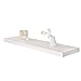 WELLAND Houston Floating Wall Shelf Display Floating Shelf (36-Inch, White)