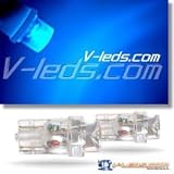 2 SUPER BLUE INVERTED CONE LED 194 158 168