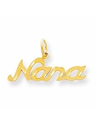 10K Gold Nana Charm
