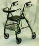 Medline Folding Rollator Walker