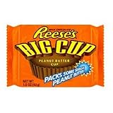 Reeses Big Cup Peanut Butter Cup Milk Chocolate - 1.4 Oz, 16 Ea