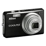 Nikon Coolpix S560 10MP Digital Camera with 5x Optical Vibration Reduction (VR) Zoom with 2.7 inch LCD (Graphite Black)