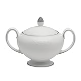 Wedgwood English Lace 12-Ounce Covered Sugar Bowl