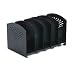 Safco Products Five Section Adjustable Bookrack, Black (3116BL)