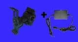 Motorcycle Mount with Hardwire Charger for Garmin Nuvi 1200 1250 1260T 1300 1350 1350T 1370T 1390T GPS