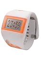 o.d.m. Unisex Mysterious V Series White and Orange Programmable Digital Watch #DD99B-84