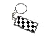 Checkered Flag - Racing NASCAR - New Keychain Ring