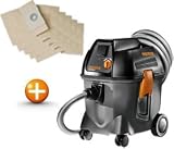 PROTOOL Staubsauger VCP 320 E Absaugmobil + 5 Gratis Filtersäcke