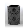 Jolipa - Vase Verre Sable Noir 12X12X17