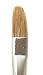 da Vinci Oil & Acrylic Series 1865 Paint Brush, Filbert Light Ox Hair Sabeline with Maroon Handle, Size 10