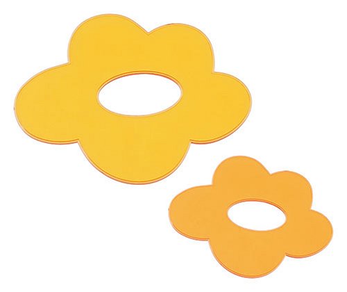 G&uuml;termann / KnorrPrandell 6290560 - Blume gelb 2fach 3,5+5cm, 15 St&uuml;ck/Beutel Preisvergleich