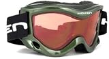Hoven STORM TROOPER Snow Goggles - Racing Green Frame and Bronze Chrome Lens