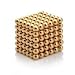 Neocubix 216 pc Gold Neodynium Rare Earth Magnet Puzzle (5MM)