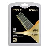 PNY OPTIMA 512MB  DDR 333 MHz PC2700  Desktop DIMM Memory Module MD0512SD1-333