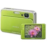 Sony Cybershot DSC-T2 8MP Digital Camera with 3x Optical Zoom (Green)