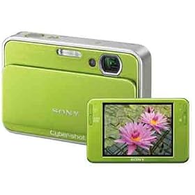 Sony Cybershot DSC-T2 8MP Digital Camera with 3x Optical Zoom (Green)