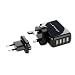 Kensington 4-Port USB UK/EU Charger